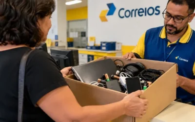 Correios Recebem Lixo Eletrônico Gratuitamente em Mais de 6 Mil Agências: Confira Como Funciona