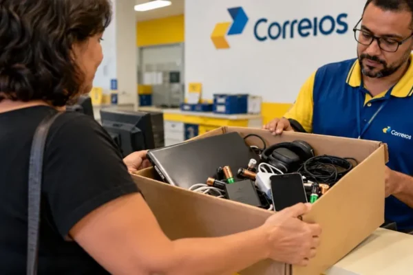 Correios Recebem Lixo Eletrônico Gratuitamente em Mais de 6 Mil Agências: Confira Como Funciona